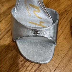 Sam Edelman Circus Silver Women's heels.